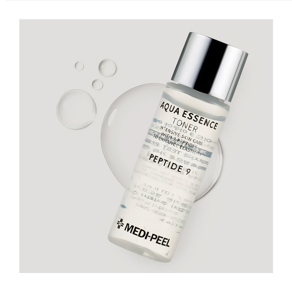 MEDI-PEEL Peptide 9 Aqua Essence Toner - Peaches&Creme Shop Korean Skincare Malta