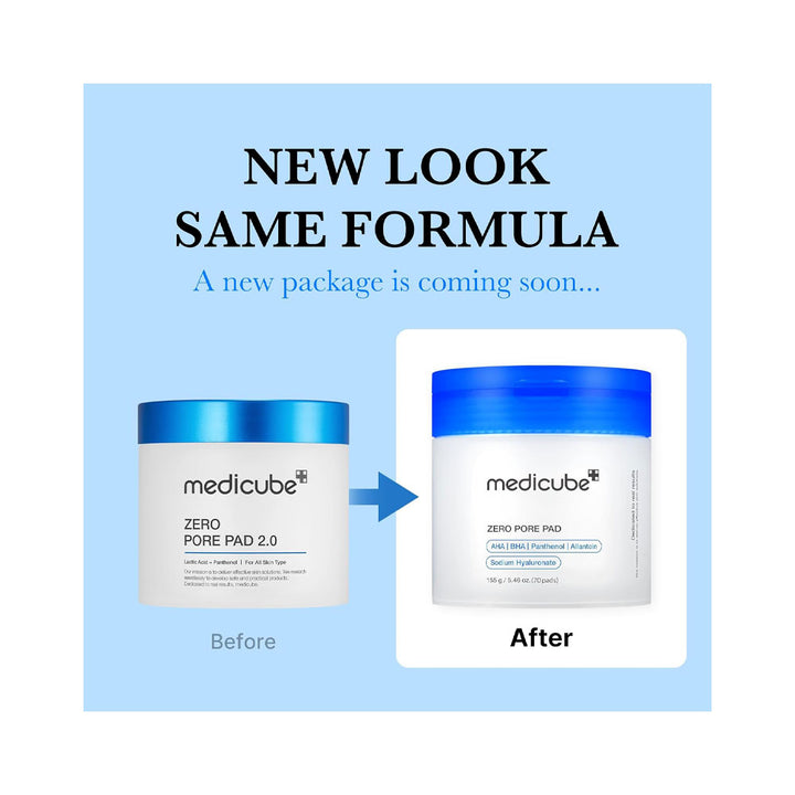 MEDICUBE Zero Pore Pad 2.0 - Peaches&Creme Shop Korean Skincare Malta