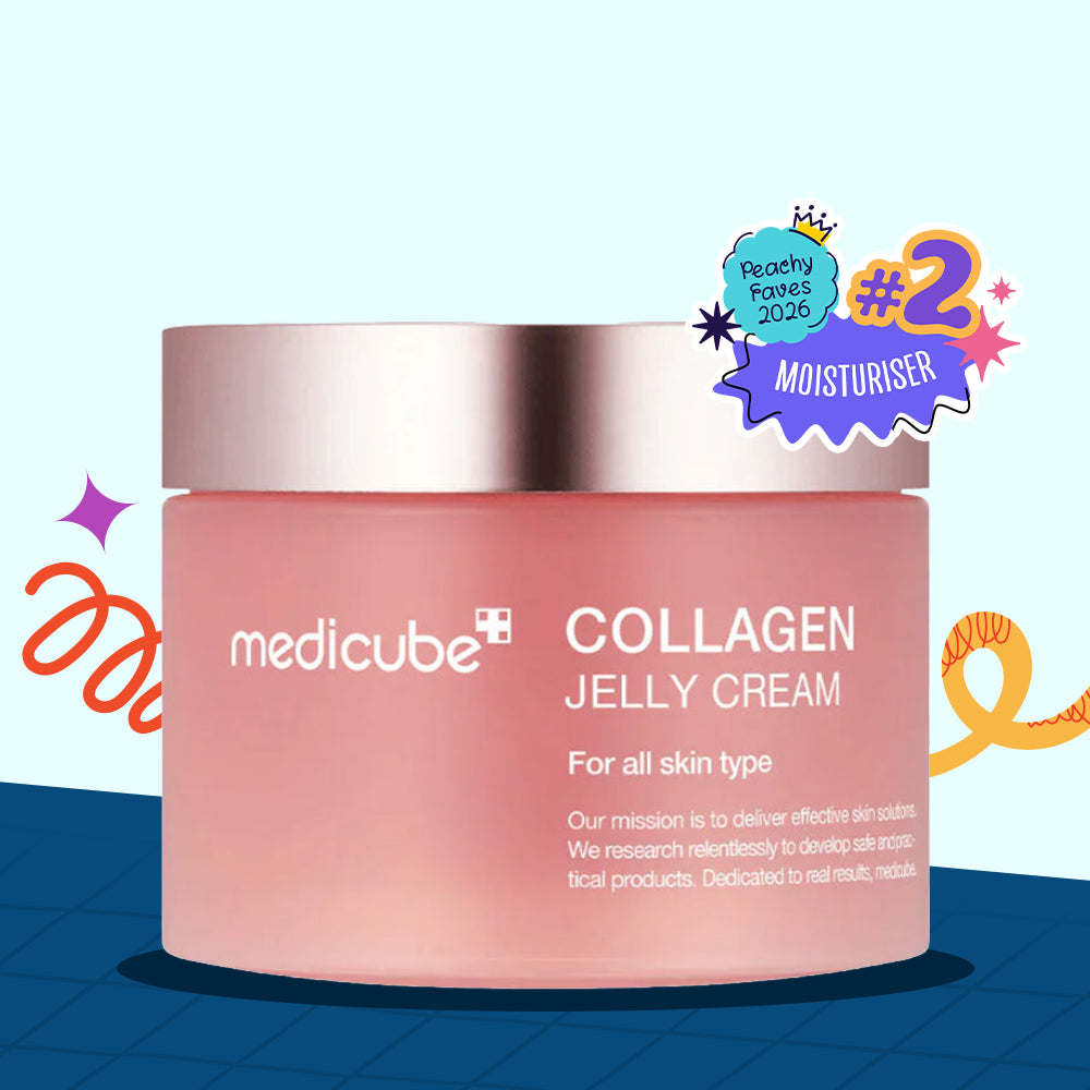 MEDICUBE Collagen Jelly Cream - Peaches&amp;Creme Shop Korean Skincare Malta