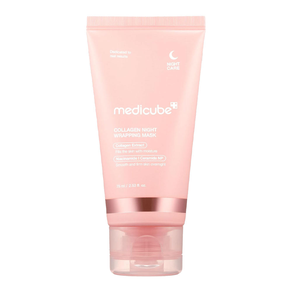 MEDICUBE Collagen Night Wrapping Mask - Peaches&Creme Shop Korean Skincare Malta