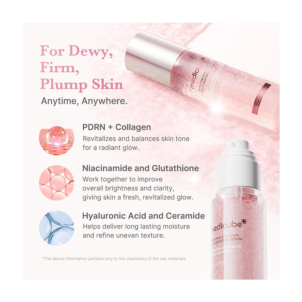 A skincare pump bottle labeled &
