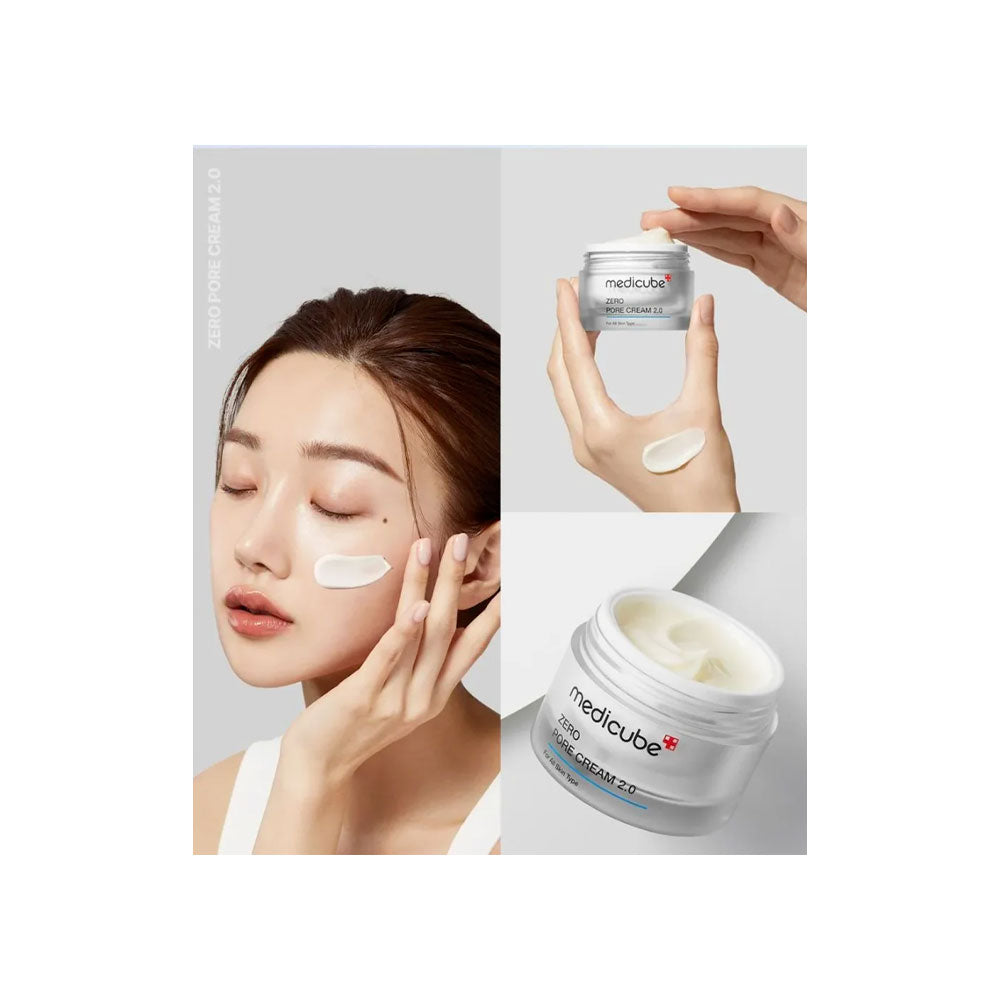 MEDICUBE Zero Pore Cream 2.0 - Peaches&Creme Shop Korean Skincare Malta