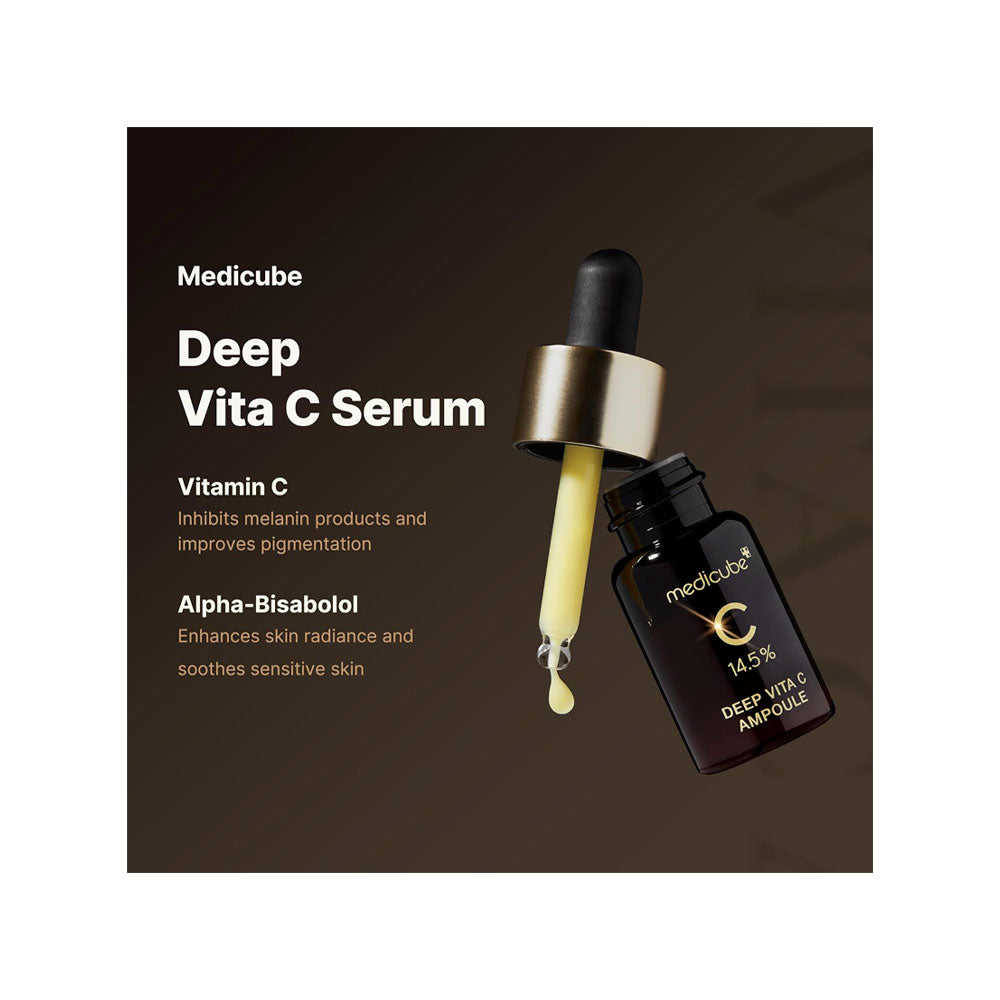 MEDICUBE Deep Vita C Ampoule - Peaches&Creme Shop Korean Skincare Malta