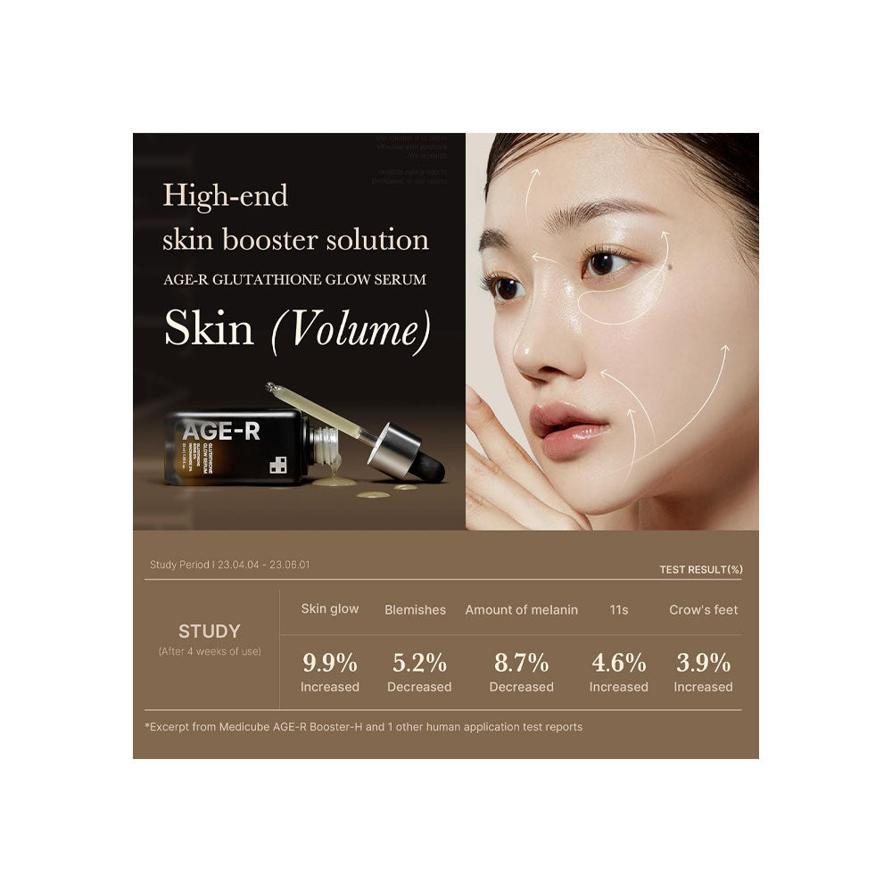 MEDICUBE AGE-R Glutathione Glow Serum - Peaches&Creme Korean Skincare Peaches&Crme K-Beauty and Skincare MEDICUBE AGE-R Glutathione Glow Serum - Peaches&Creme Korean Skincare Peaches&Crme K-Beauty and Skincare