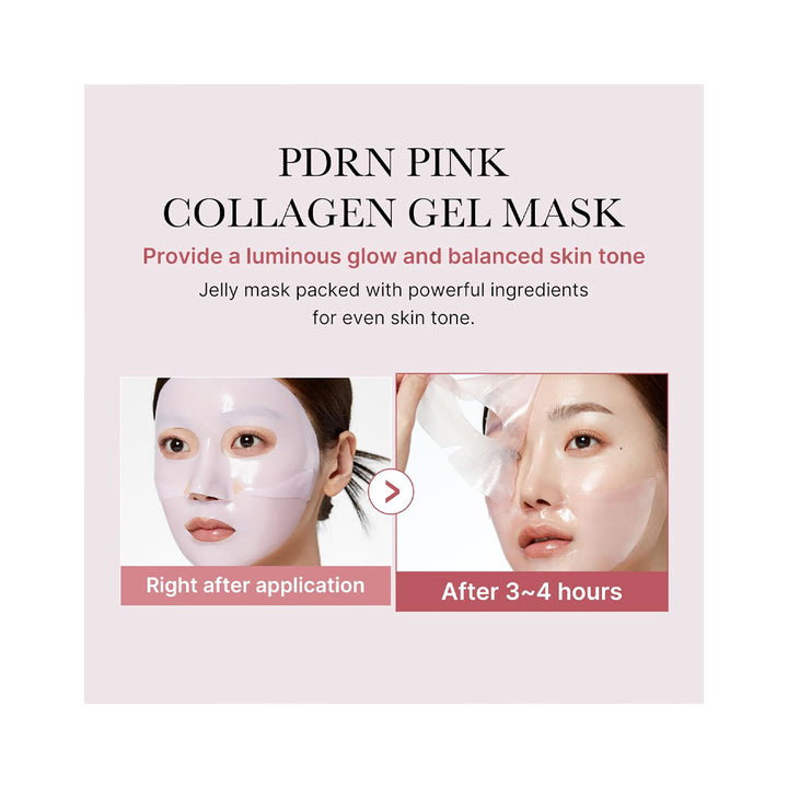 MEDICUBE PDRN Pink Collagen Jelly Gel Mask - Peaches&Creme Shop Korean Skincare Malta