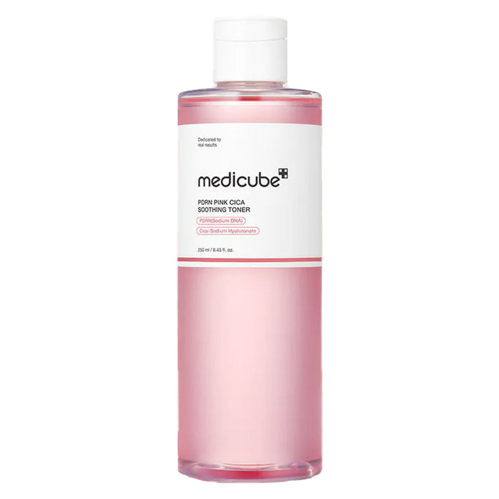 MEDICUBE PDRN Pink Cica Soothing Toner - Peaches&Creme Shop Korean Skincare Malta