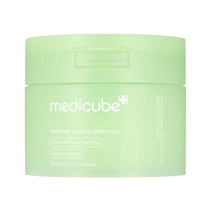 MEDICUBE Exosome Cica Calming Toner Pads - Peaches&Creme Shop Korean Skincare Malta