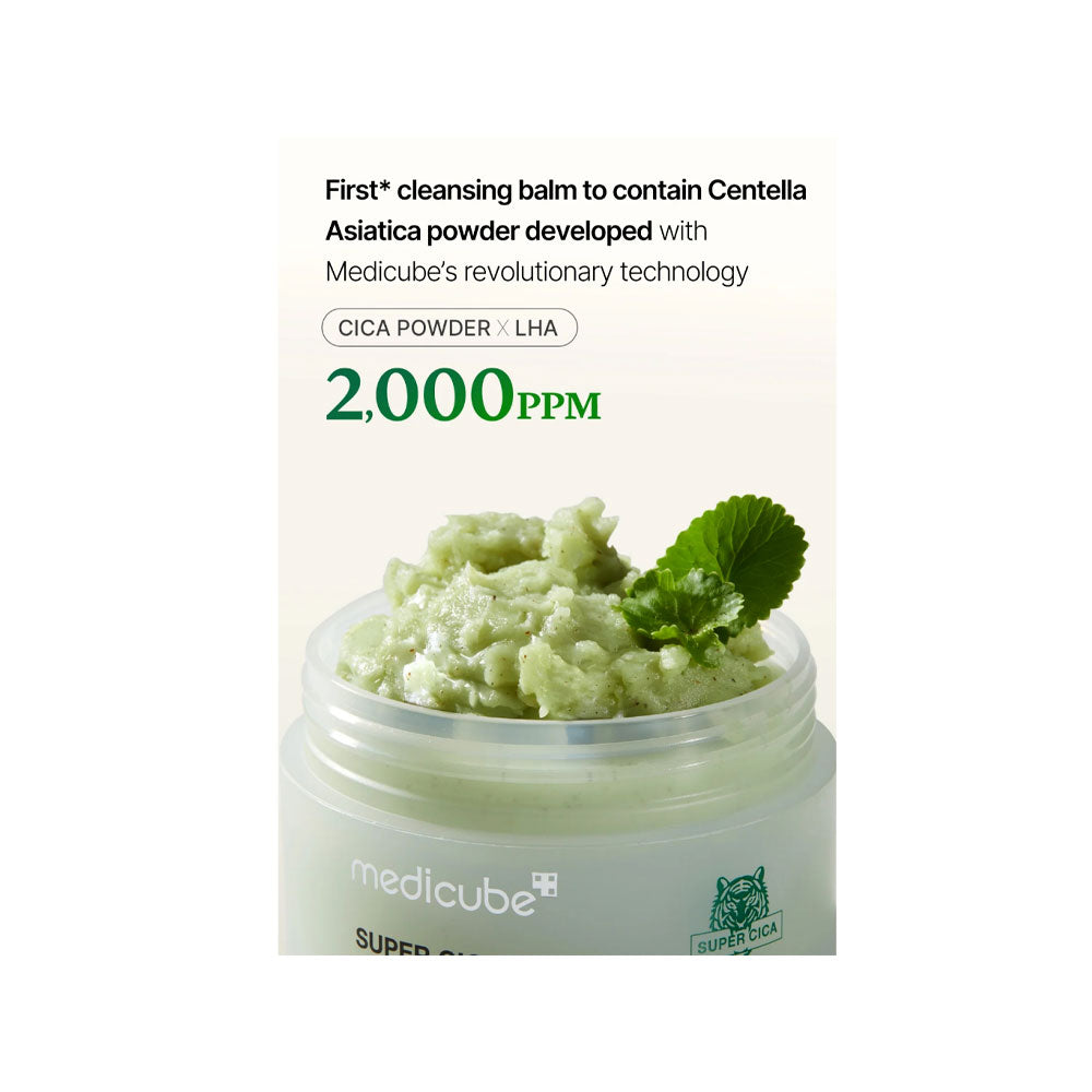 MEDICUBE Super Cica Deep Cleansing Balm - Peaches&Creme Shop Korean Skincare Malta