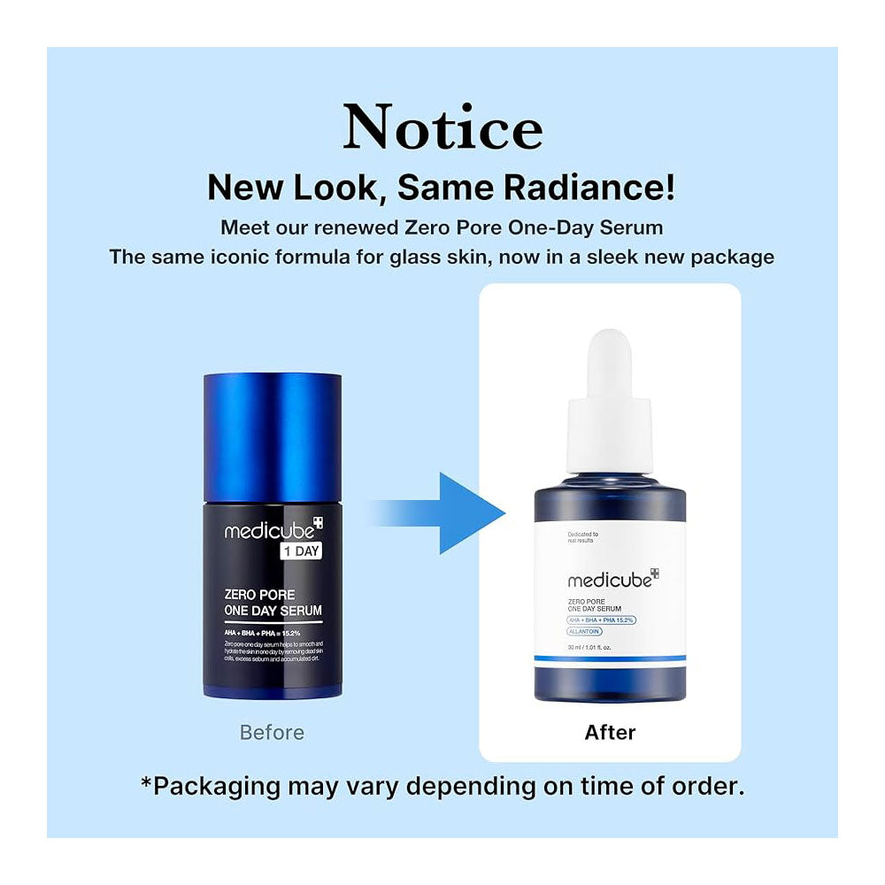MEDICUBE Zero Pore One-day Serum -Peaches&Creme Shop Korean Skincare Malta