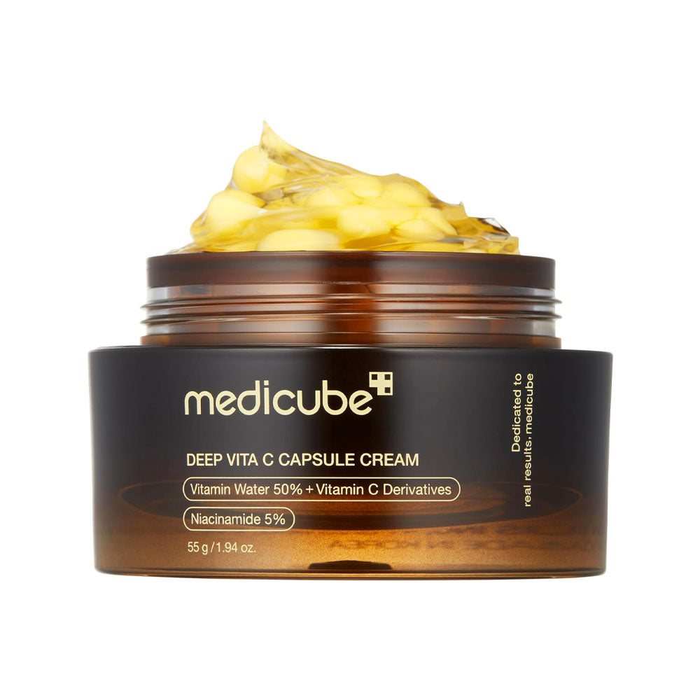 MEDICUBE Deep Vita C Capsule Cream - Peaches&Creme Shop Korean Skincare Malta