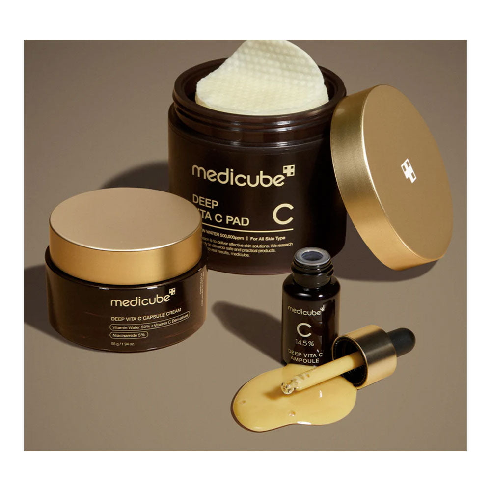 MEDICUBE Deep Vita C Capsule Cream - Peaches&Creme Shop Korean Skincare Malta