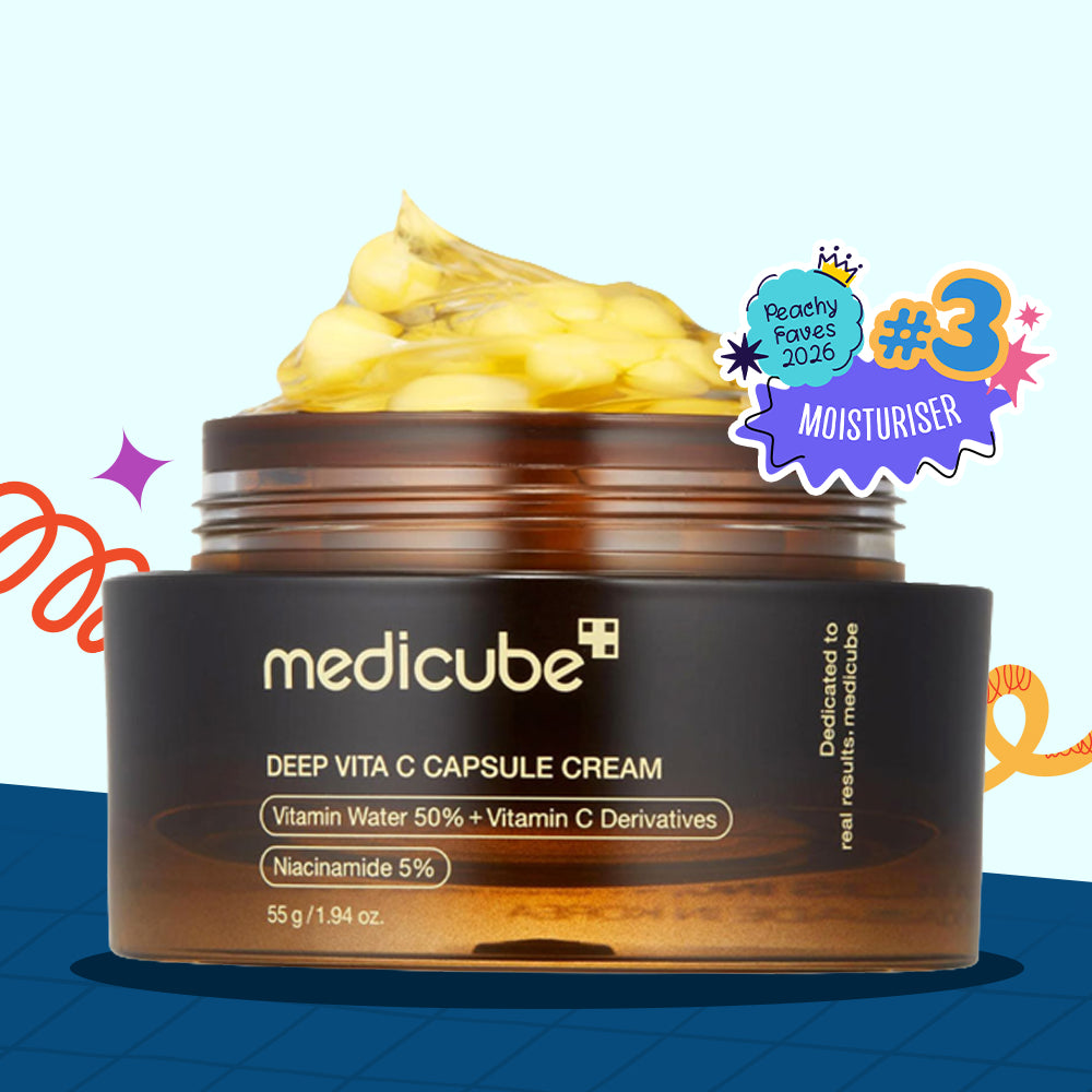 MEDICUBE Deep Vita C Capsule Cream - Peaches&amp;Creme Shop Korean Skincare Malta