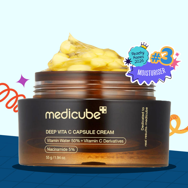 MEDICUBE Deep Vita C Capsule Cream - Peaches&amp;Creme Shop Korean Skincare Malta