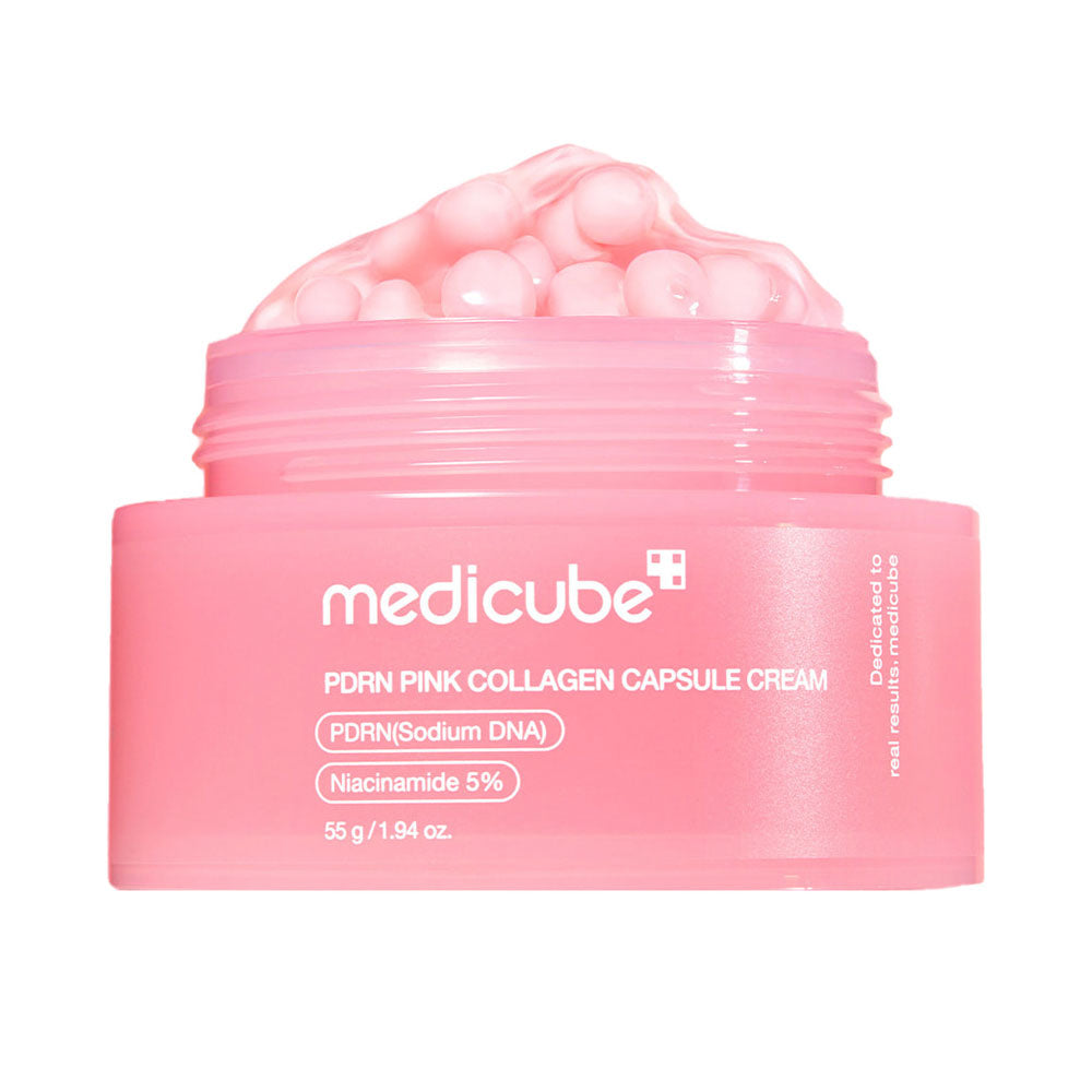 MEDICUBE PDRN Pink Collagen Capsule Cream - Peaches&Creme Shop Korean Skincare Malta
