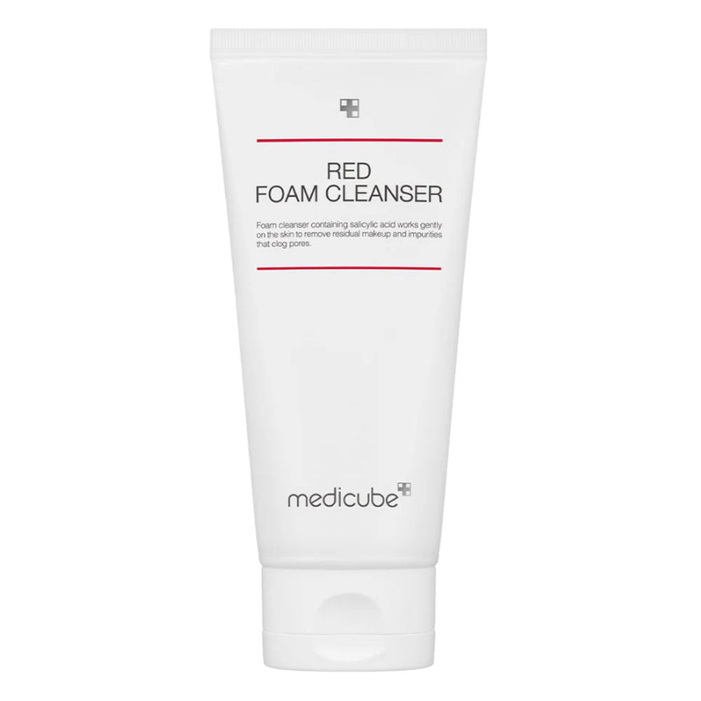 MEDICUBE Red Foam Cleanser - Peaches&Creme Shop Korean Skincare Malta