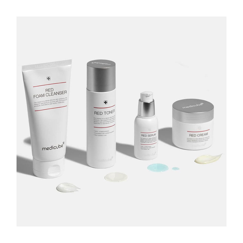 MEDICUBE Red Foam Cleanser - Peaches&Creme Shop Korean Skincare Malta