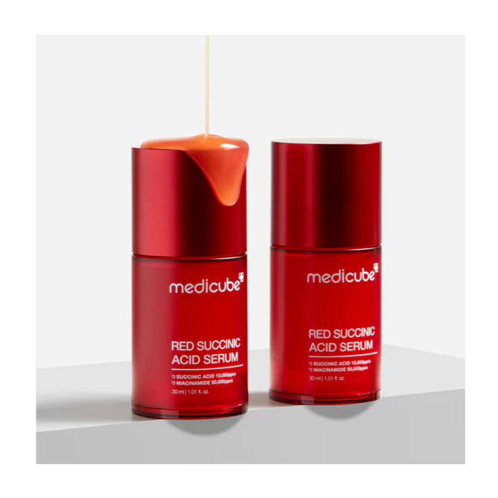 MEDICUBE Red Succinic Acid Serum - Peaches&Creme Shop Korean Skincare Malta