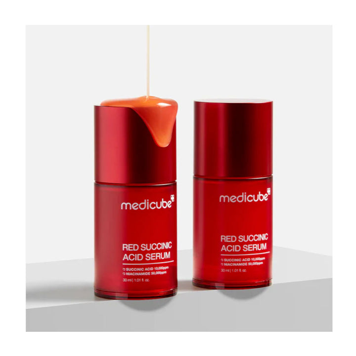 MEDICUBE Red Succinic Acid Serum - Peaches&Creme Shop Korean Skincare Malta