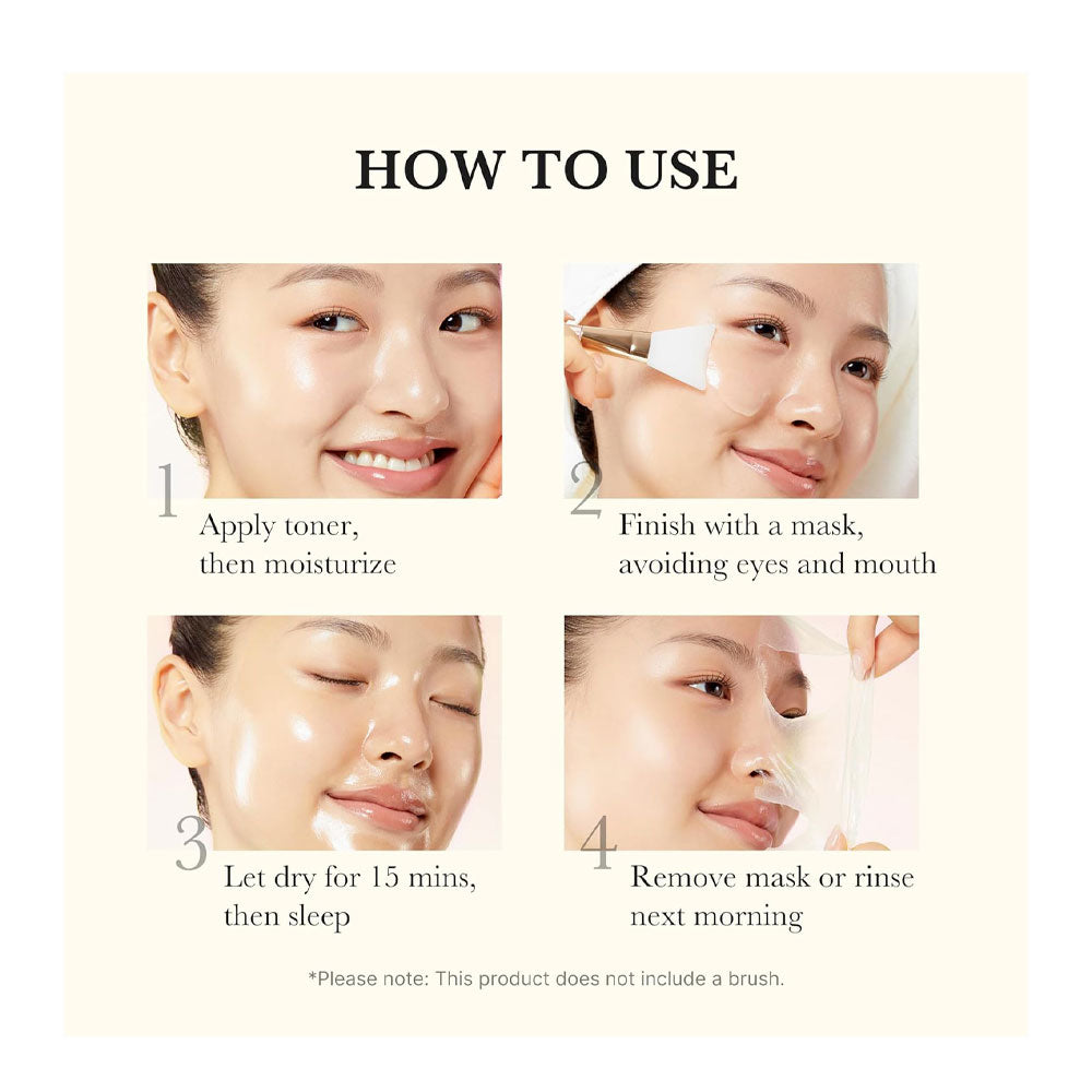 MEDICUBE Kojic Acid Turmeric Night Wrapping Mask - Peaches&Creme Shop Korean Skincare Malta