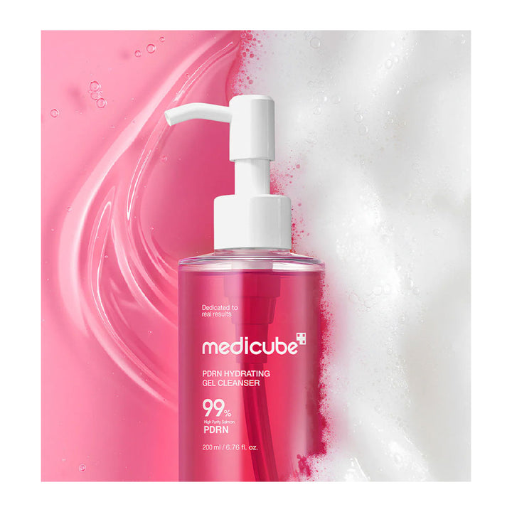 MEDICUBE PDRN Hydrating Gel Cleanser - Peaches&Creme Shop Korean Skincare Malta