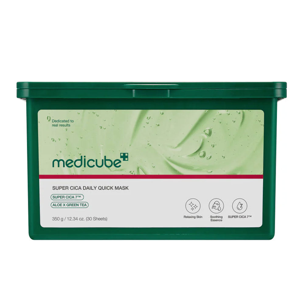 MEDICUBE Super Cica Daily Quick Mask - Peaches&Creme Shop Korean Skincare Malta