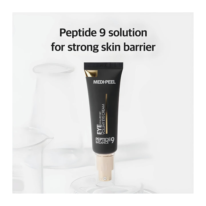 MEDI-PEEL Peptide 9 Hyaluronic Volumy Eye Cream-Peaches&Creme K-Beauty