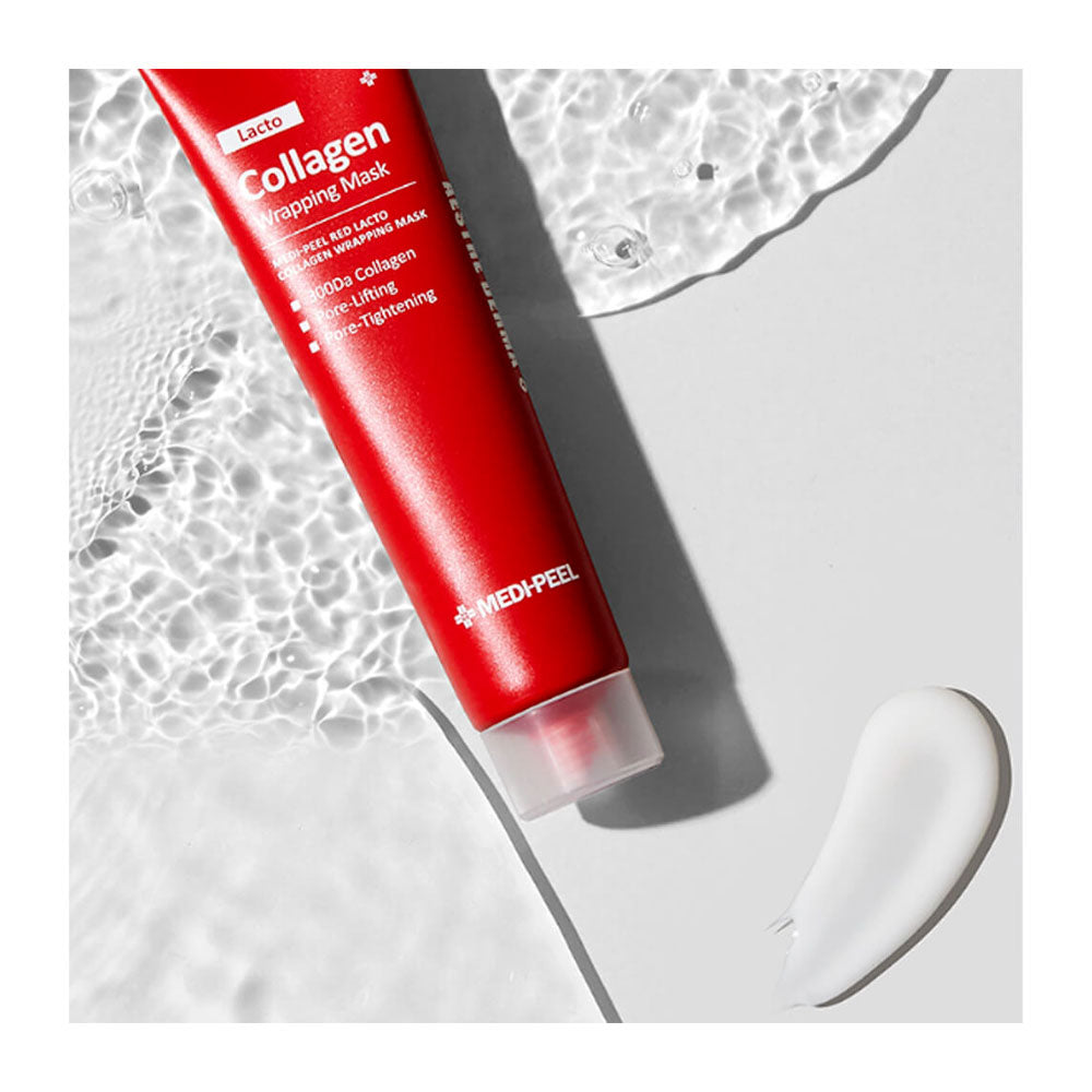 MEDI-PEEL Red Lacto Collagen Wrapping Mask - Peaches&Creme Shop Korean Skincare Malta