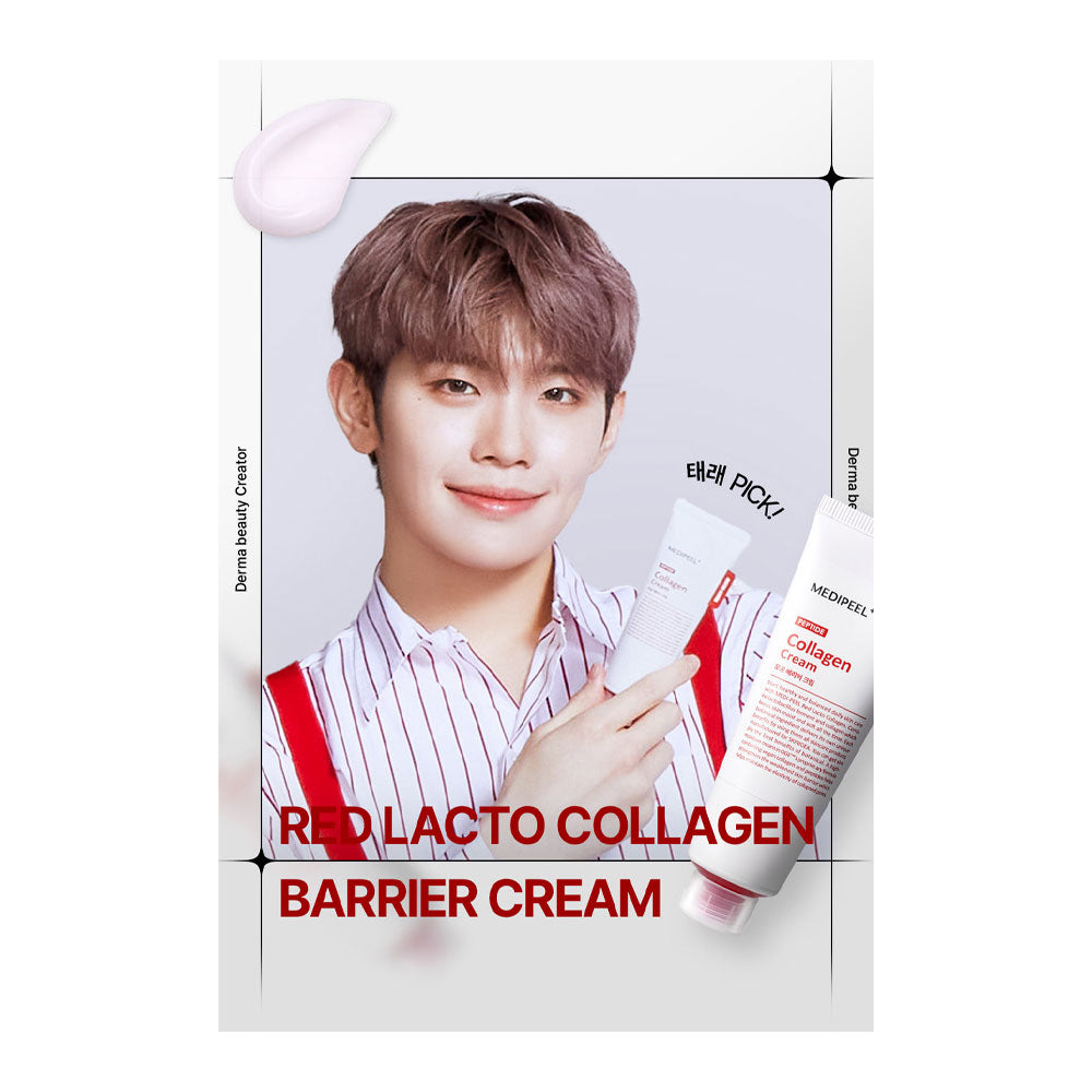 MEDI-PEEL Red Lacto Peptide Collagen Barrier Cream - Peaches&Creme Shop Korean Skincare Malta