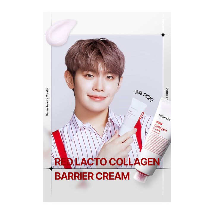 MEDI-PEEL Red Lacto Peptide Collagen Barrier Cream - Peaches&Creme Shop Korean Skincare Malta