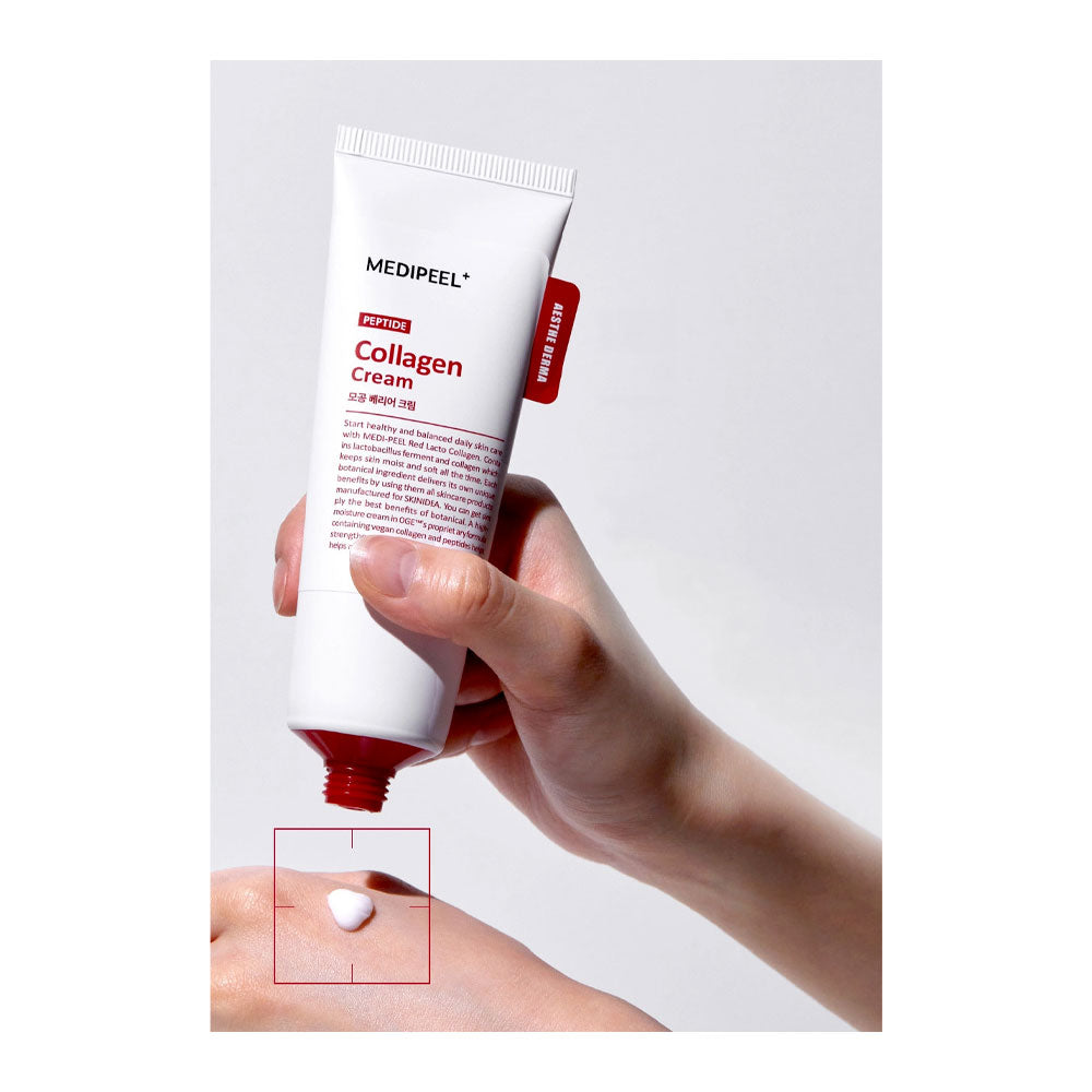 MEDI-PEEL Red Lacto Peptide Collagen Barrier Cream - Peaches&Creme Shop Korean Skincare Malta