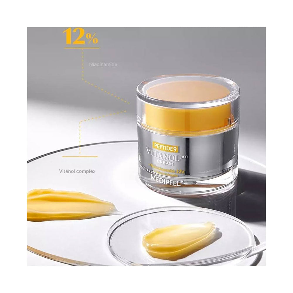 MEDI-PEEL Peptide 9 Vitanol Cream PRO - Peaches&Creme Shop Korean Skincare Malta