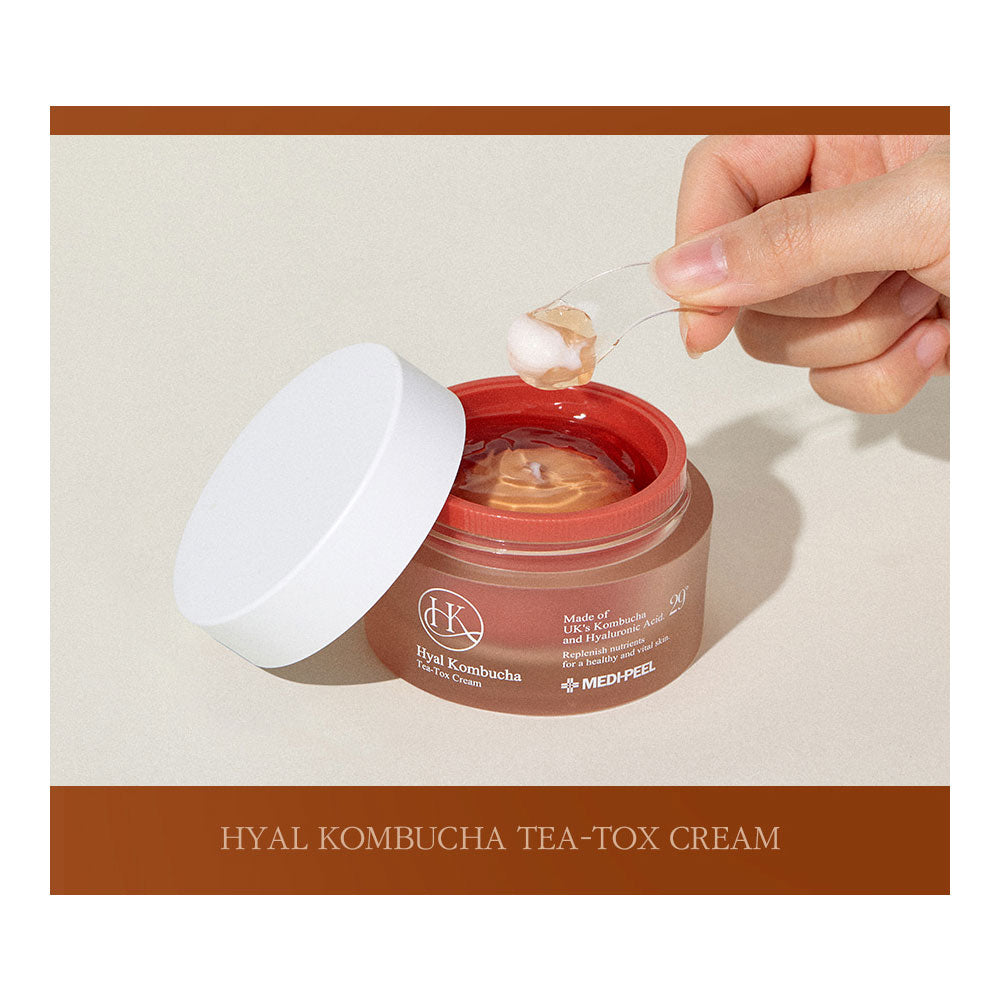 MEDI-PEEL Hyal Kombucha Tea-Tox Cream - Peaches&Creme Shop Korean Skincare Malta
