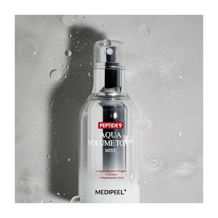MEDI-PEEL Peptide 9 Aqua Volume Tox Mist Pro - Peaches&Creme Shop Korean Skincare Malta