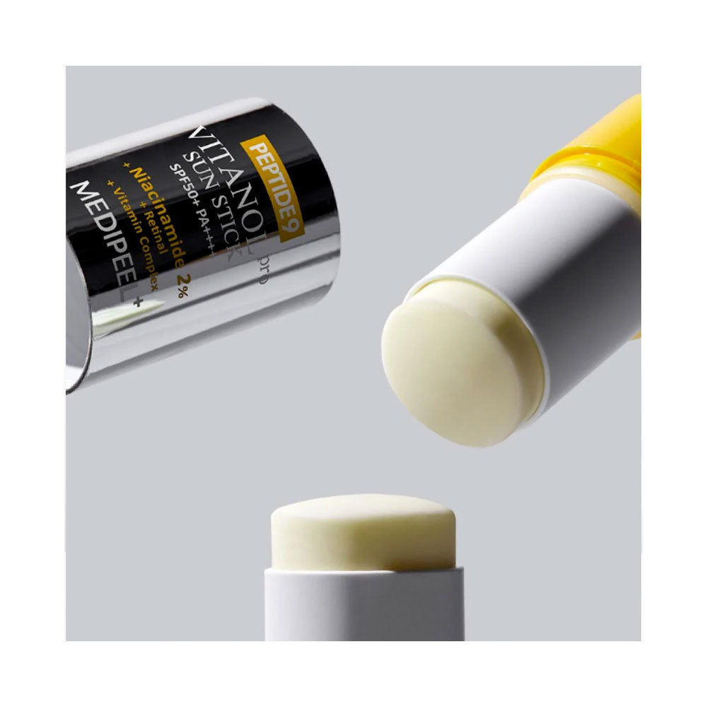 MEDI-PEEL Peptide 9 Vitanol Sun Stick PRO - Peaches&Creme Shop Korean Skincare Malta