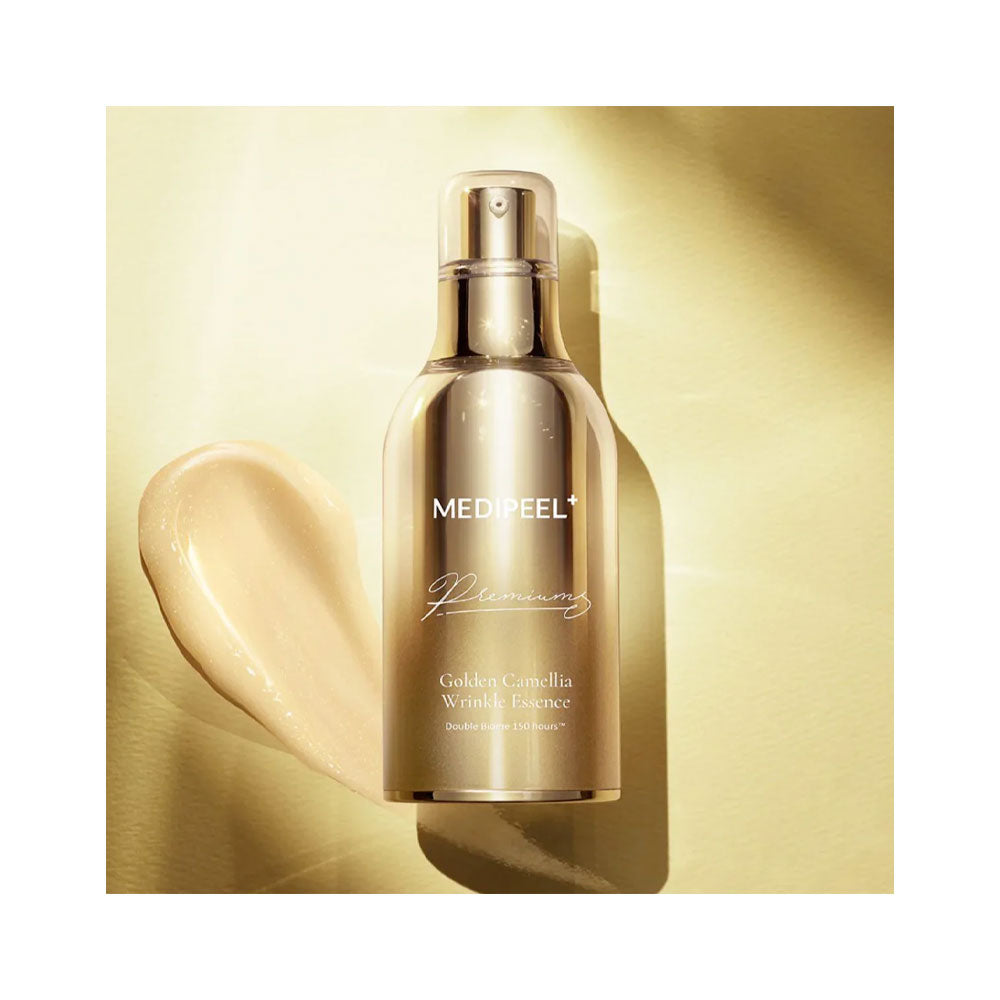 MEDI-PEEL Premium Golden Camellia Wrinkle Essence - Peaches&Creme Shop Korean Skincare Malta