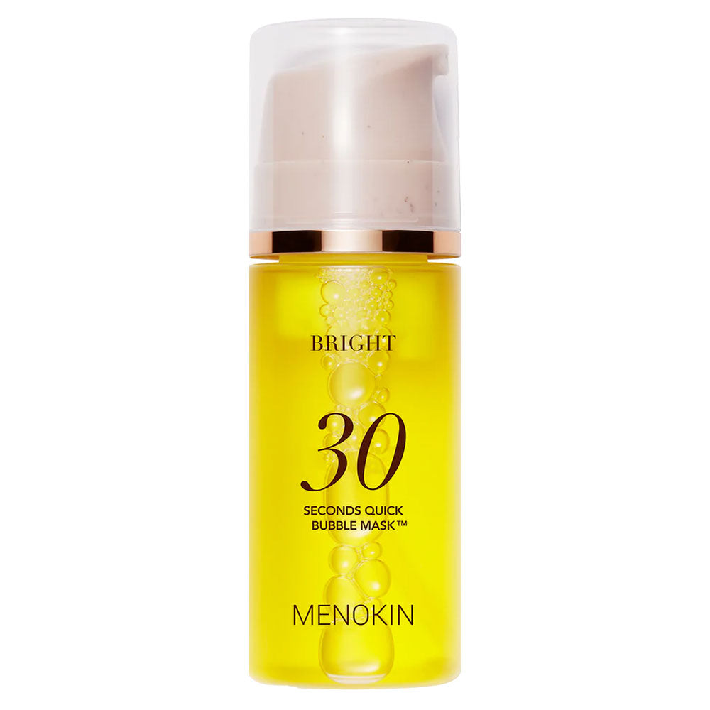 MENOKIN 30 Seconds Quick Bubble Mask BRIGHT - Peaches&Creme Shop Korean Skincare Malta