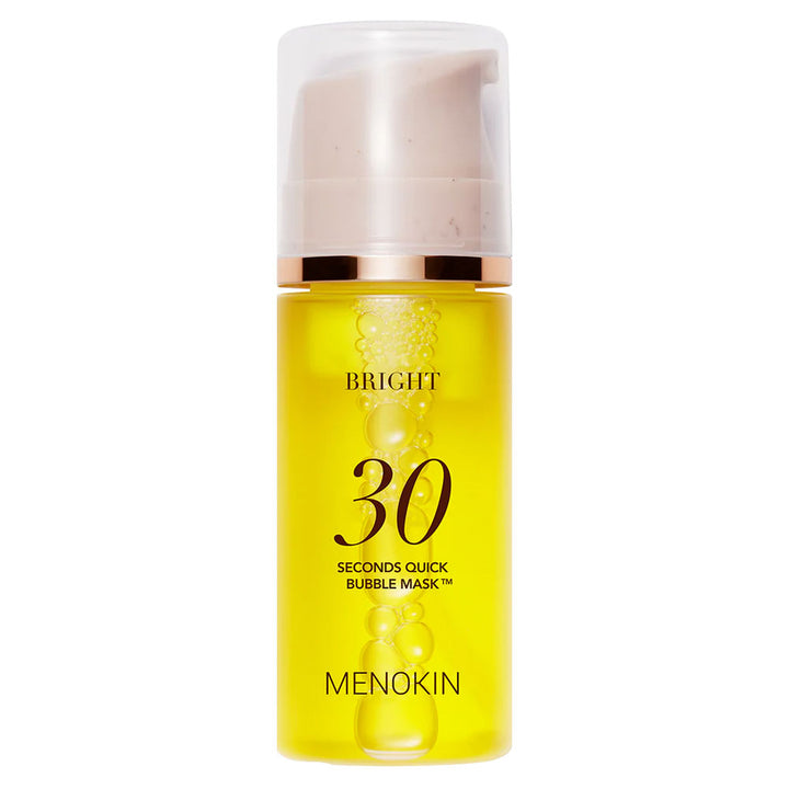 MENOKIN 30 Seconds Quick Bubble Mask BRIGHT - Peaches&Creme Shop Korean Skincare Malta