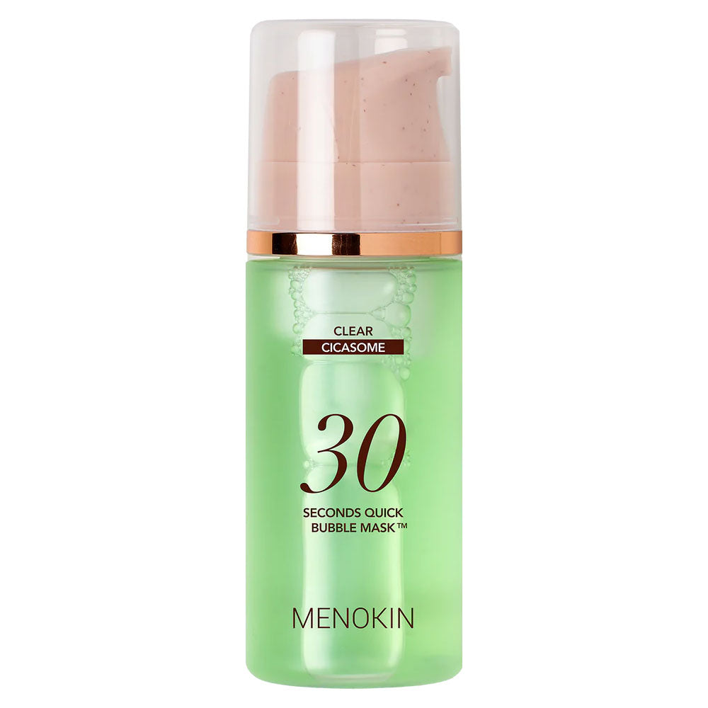 MENOKIN 30 Seconds Quick Bubble Mask CLEAR - Peaches&Creme Shop Korean Skincare Malta