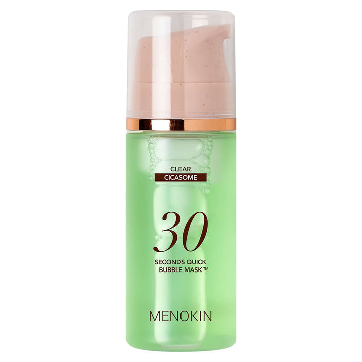 MENOKIN 30 Seconds Quick Bubble Mask CLEAR - Peaches&Creme Shop Korean Skincare Malta