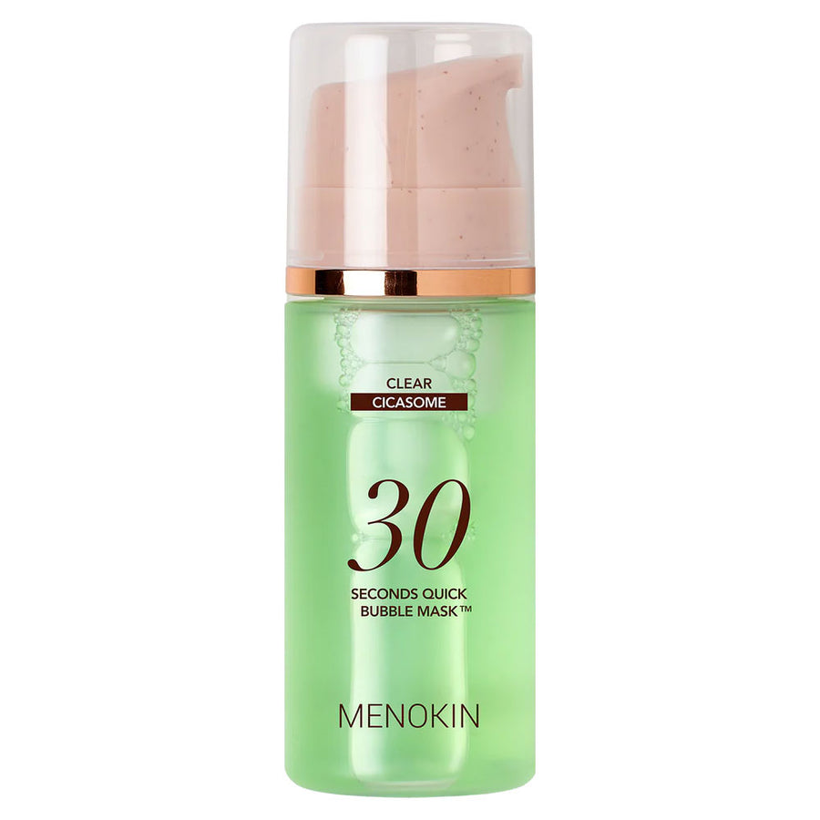 MENOKIN 30 Seconds Quick Bubble Mask CLEAR - Peaches&Creme Shop Korean Skincare Malta