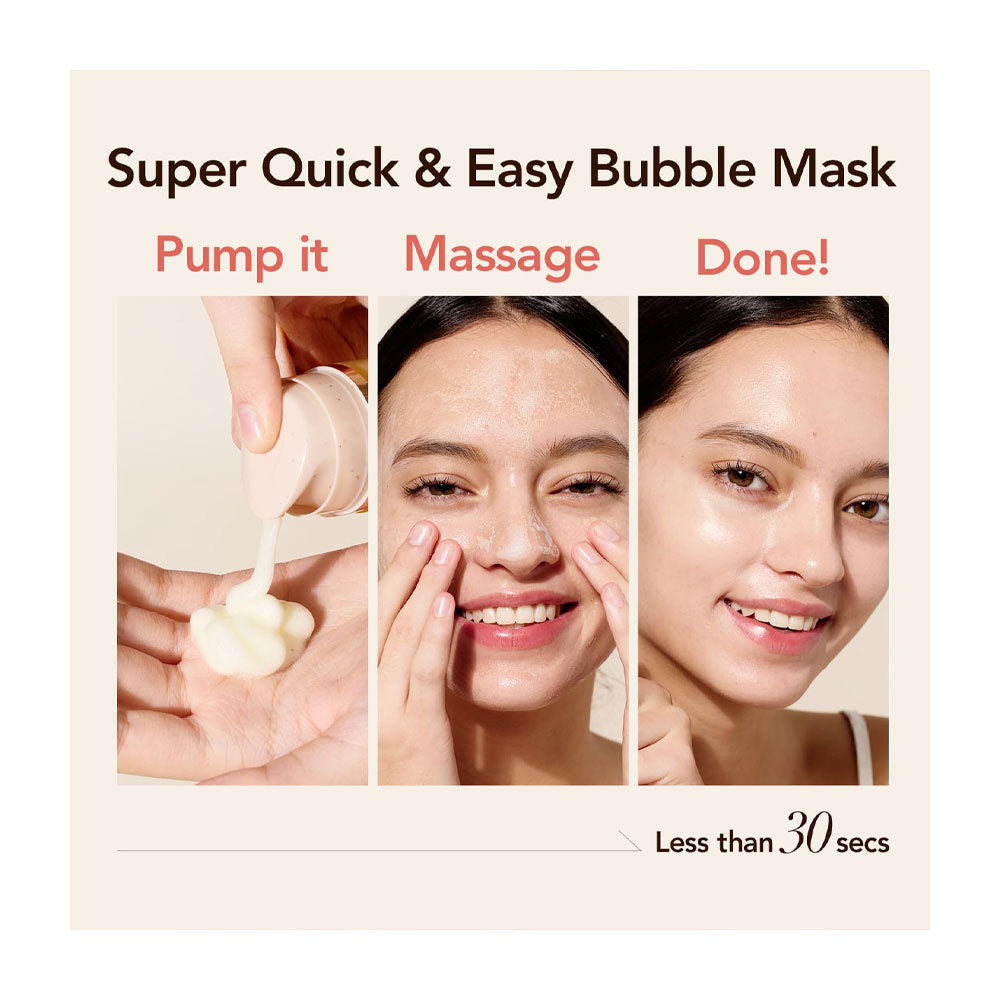 MENOKIN 30 Seconds Quick Bubble Mask LIFT - Peaches&Creme Shop Korean Skincare Malta