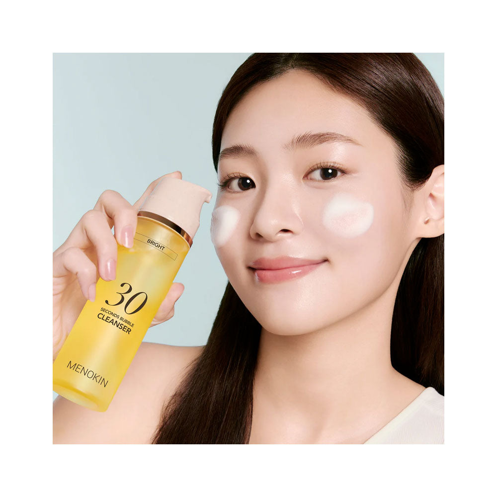 MENOKIN 30 Seconds Bubble Cleanser PORE CLEAR - Peaches&Creme Shop Korean Skincare Malta