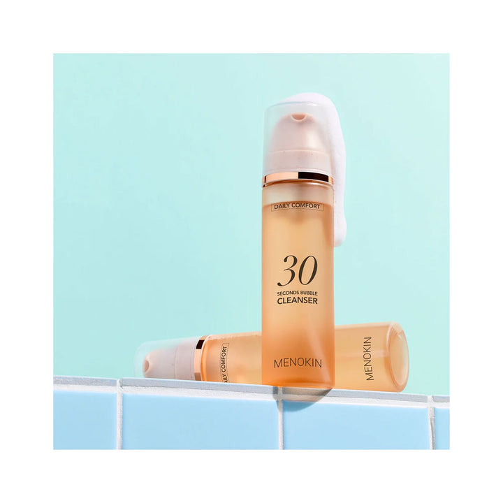 MENOKIN 30 Seconds Bubble Cleanser DAILY COMFORT - Peaches&Creme Shop Korean Skincare Malta