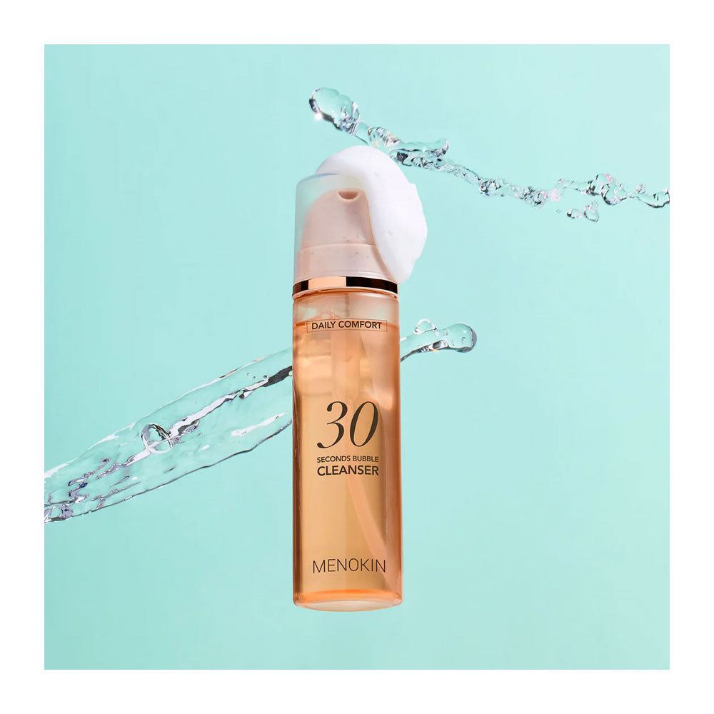 MENOKIN 30 Seconds Bubble Cleanser DAILY COMFORT - Peaches&Creme Shop Korean Skincare Malta