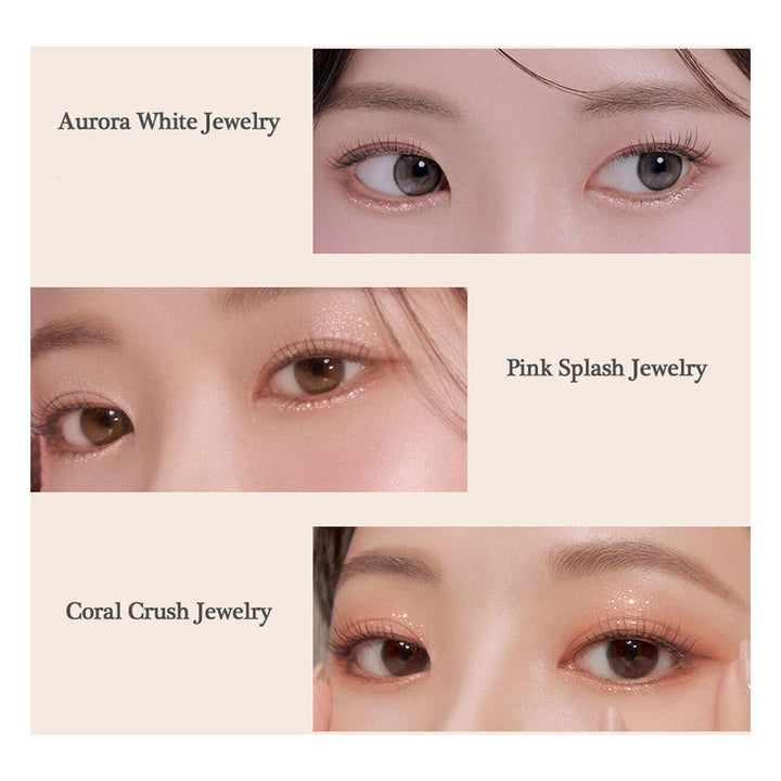 MILK TOUCH Fairy Jewel Eye Glitter - Peaches&Creme Shop Korean Skincare Malta