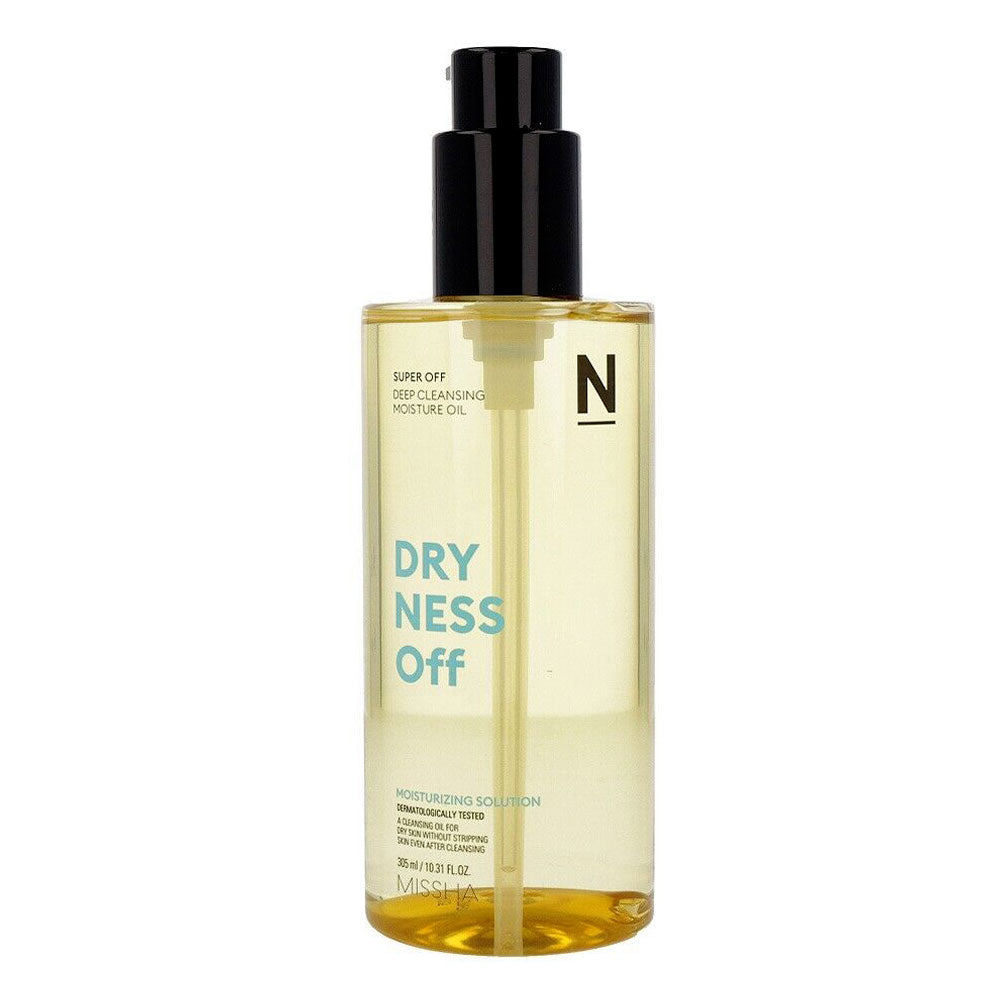 Missha Super Off Cleansing Oil Dryness Off - Peaches&Creme Shop Korean Skincare Malta