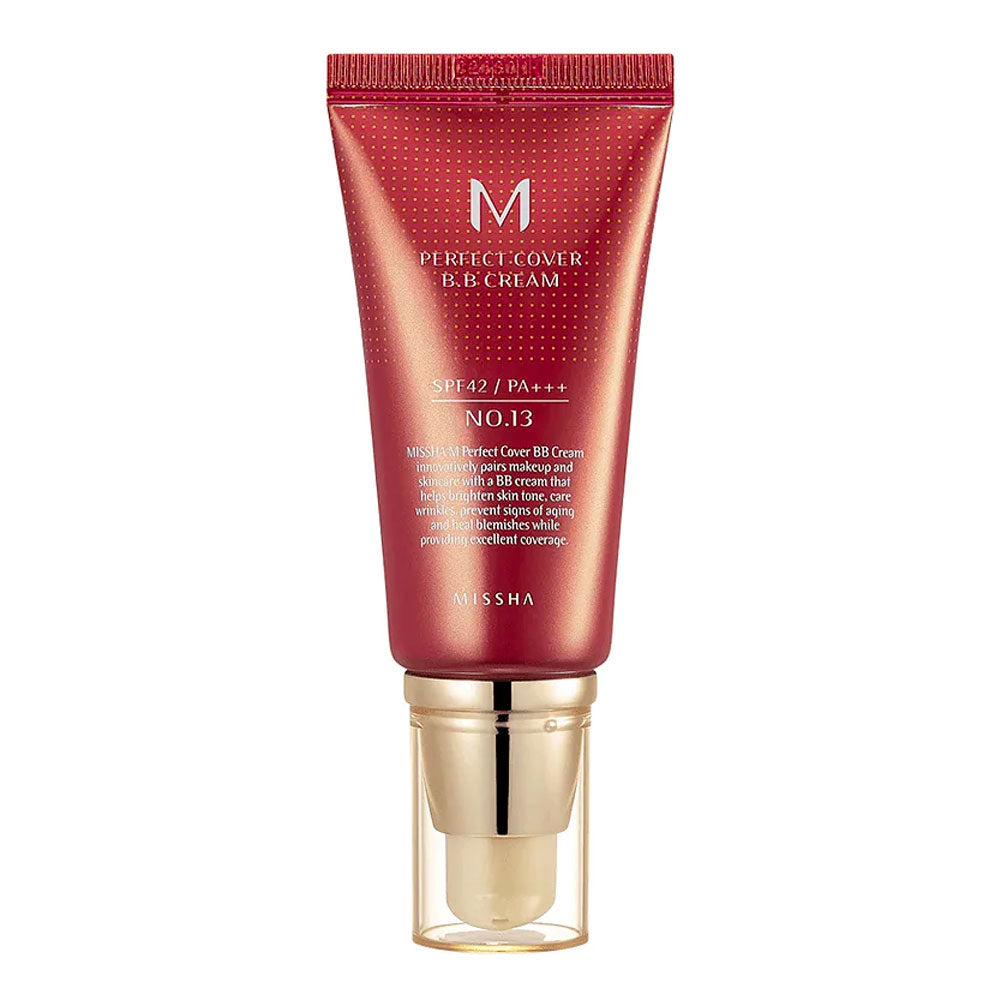 Missha M Perfect Cover BB Cream - Peaches&Creme Shop Korean Skincare Malta