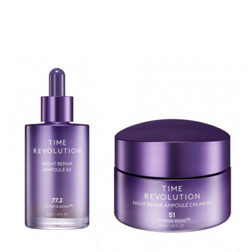 MISSHA Time Revolution Night Repair Duo Set - Peaches&Creme Shop Korean Skincare Malta