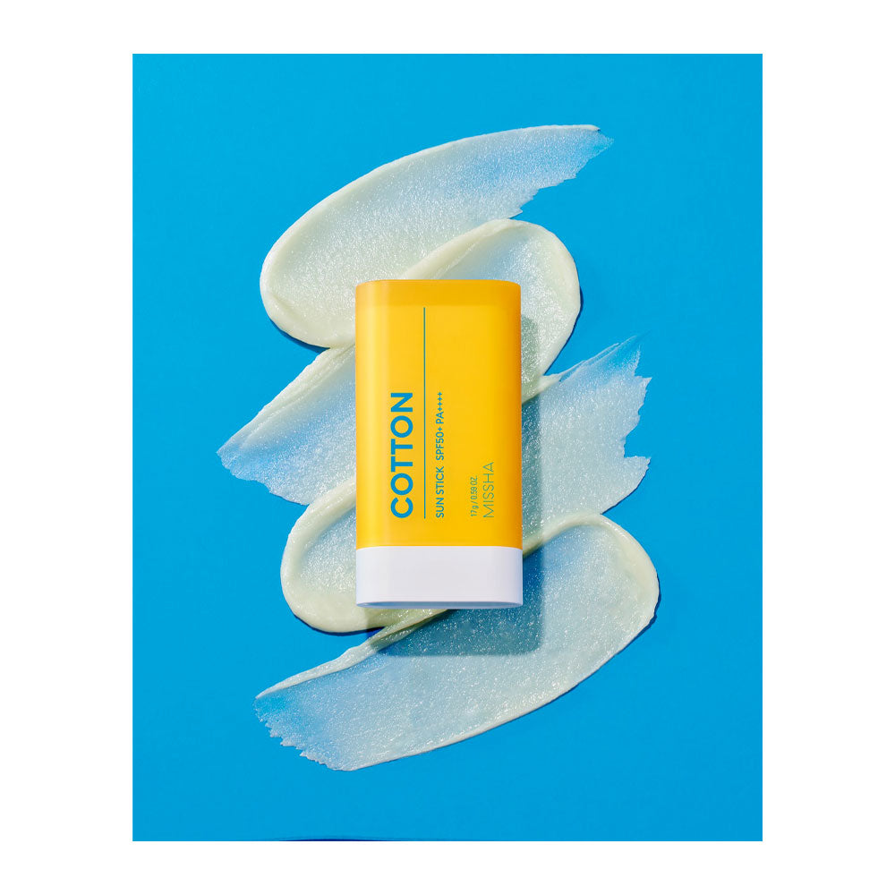 MISSHA All Around Safe Block Cotton Sun Stick - Peaches&Creme Shop Korean Skincare Malta
