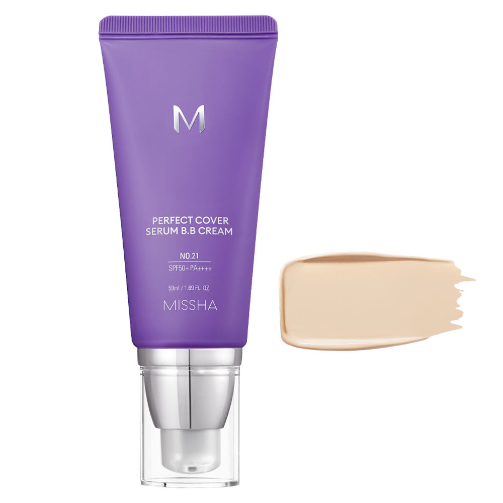 MISSHA M Perfect Cover Serum BB Cream - Peaches&Creme Shop Korean Skincare Malta
